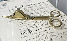 Paire de Ciseaux MOUCHETTE éteignoir à chandelles XIX ème