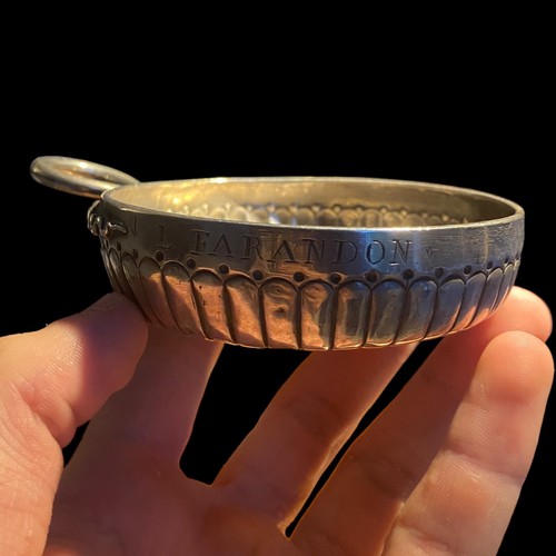 Tastevin argent patronymique - tastevin,