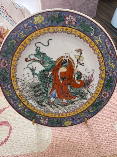 Assiette porcelaine style - en,