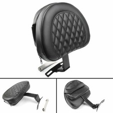 Driver Rider Backrest Pad Pour 2007-2017 Heritage Softail FLSTC BlACK A