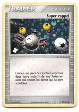 Carte Pokémon Super rappel 99/112 Reverse EX Rouge Feu & Vert Feuille  VF FR