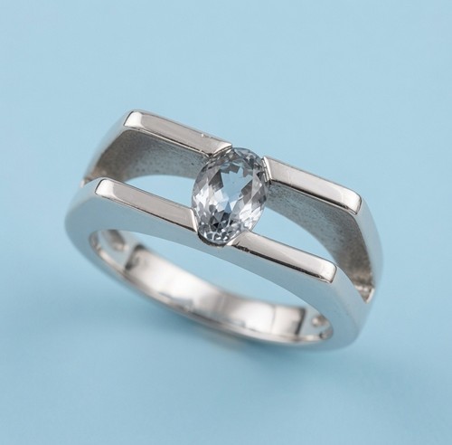 Bague argent 925 aigue marine - bague,