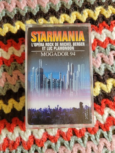 Cassette audio starmania - k7,