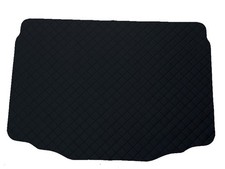 Matelassé Cuir éco NOIR Tapis coffre pour Citroen e-C3 IV électrique 2024-… infé
