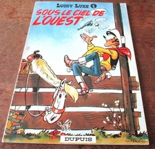 LUCKY LUKE N° 4  " SOUS LE