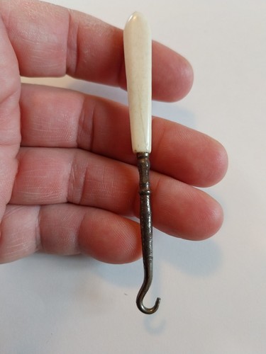 Crochet bottine ancien - crochet,