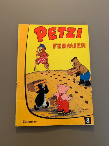 Petzi fermier par hansen - bd,