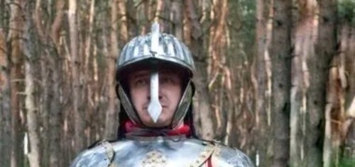 Casque combat hussard - casque, de