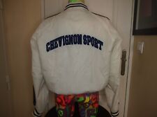 BOMBER VINTAGE CHEVIGNON BRODES ET PATCHS , TAILLE M /L