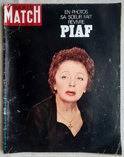 PARIS MATCH 1083 EDITH PIAF