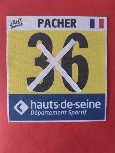 Dossard tour france 2023 - tour, de
