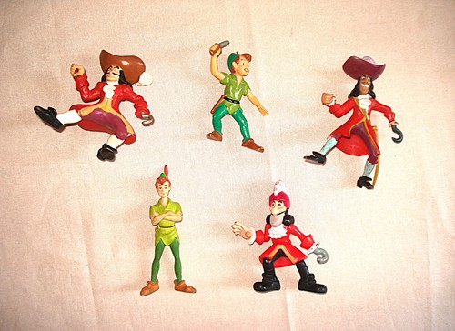 Lot figurines peter pan - figurines,