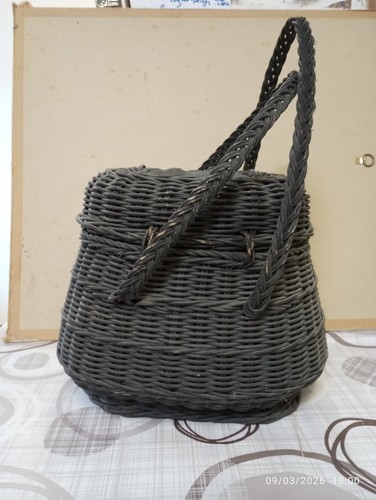 Ancien panier maraichin debut - panier,