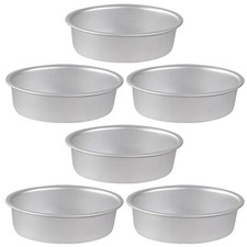  6 Pcs Poele À Fromage Moule Gâteau En Aluminium Plat De Cuisson Moules Gâteaux