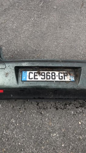 Pare choc arriere seat - arriere,