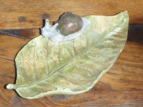 Vide poche escargot feuille - escargot,