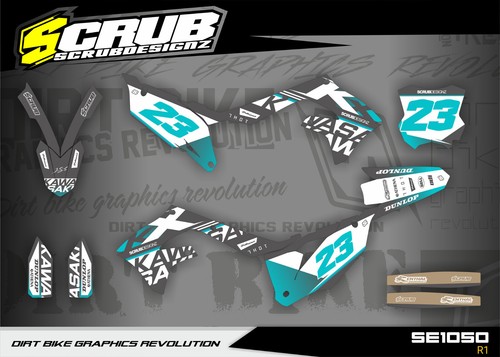 Kit graphique kawasaki kx450 - graphique,