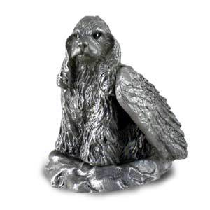 Pewter cocker spanial - pewter,