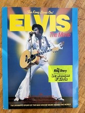 Le Roman d'Elvis (Elvis Story) John Carpenter Kurt Russell -Rare Livret Synopsis