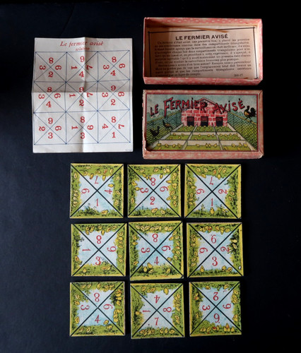 Jeu ancien fermier avisé - jeu, le