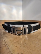 ANCIEN CEINTURON D'INTERVENTION  BSPP - POMPIER DE PARIS - ETIQUETTE BSPP