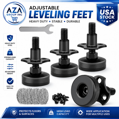 Adjustable leveling feet - leveling,