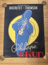 AFFICHE PHILIPPE BRUN