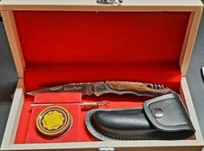 coffret couteau tire bouchon Laguiole Bougna neuf inox 420 (33)