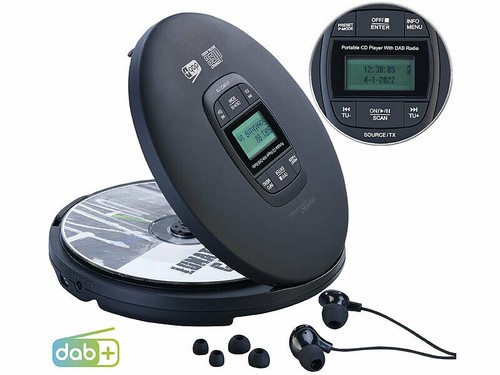 Lecteur portatif dab avec - lecteur, dab+