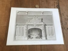 gravure ancienne architecte