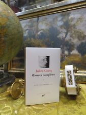 livre la pleiade gallimard julien gracq oeuvres completes coffret