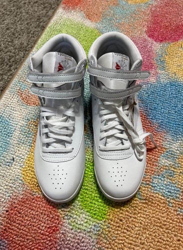 Reebok white freestyle - white,