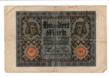 Billet de Banque Allemand ancien
