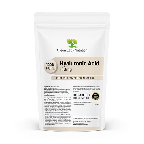 Acide hyaluronique 180 - , mg