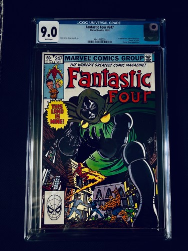 Fantastic four 247 cgc - fantastic, 9.0
