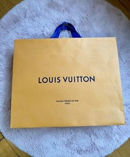 Sac en papier Louis Vuitton authentique taille XL