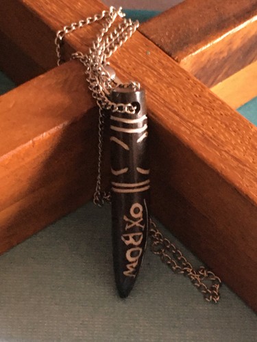 Collier pendentif homme - collier, os