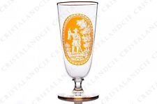 Verre gravé au chasseur par Baccarat XIXè Engraved glass with hunter by Baccarat