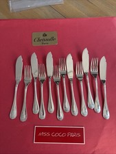 COUVERTS  POISSON  CHRISTOFLE