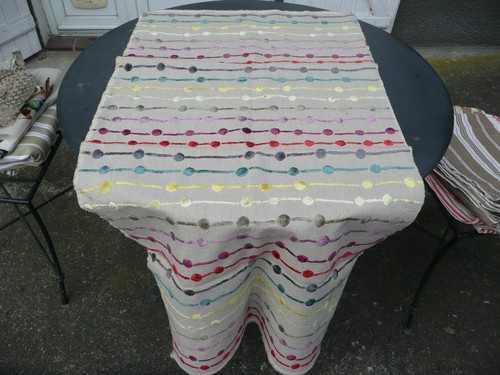 Tissu ancien vintage coton - en,