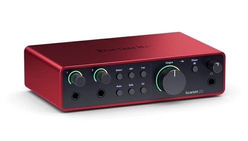 Interface audio usb focusrite - interface,
