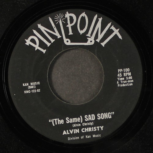 Alvin christy the same sad - christy:,