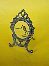 Mini cadre photo   bronze rond