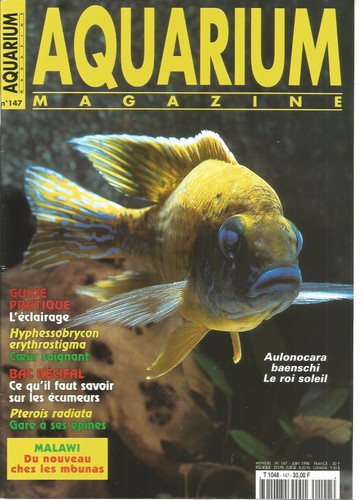 Aquarium magazine 147 - magazine, n°147