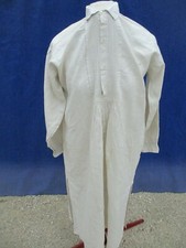 Chemise ancienne N°53 d'homme grand père en fil de lin bon état 