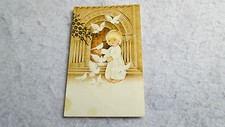 Ancienne image pieuse Profession de foi Flers Orne 1982 enfant et colombes