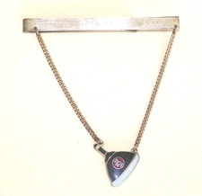 1950' RCA VINTAGE TELEVISION Tube Enamel Tie Clasp