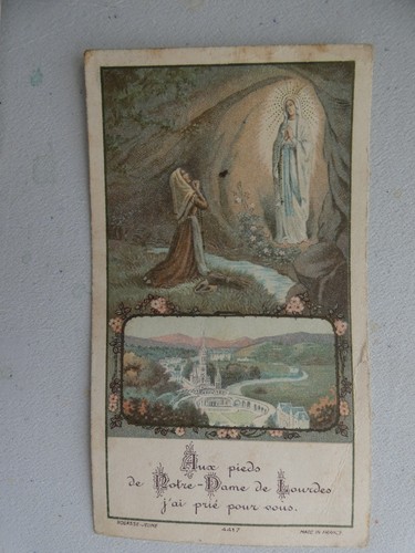 Image pieuse lourdes - image,