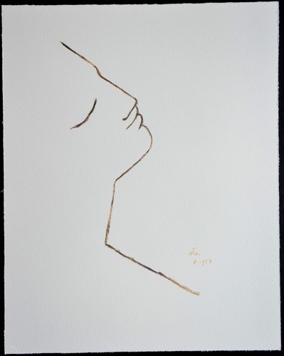 Lithographie jean cocteau - jean,