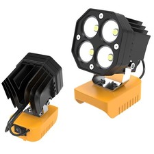 Lampe de travail LED efficace 40W pour Dewalt pour DCB205 l��g��re et facile ��
